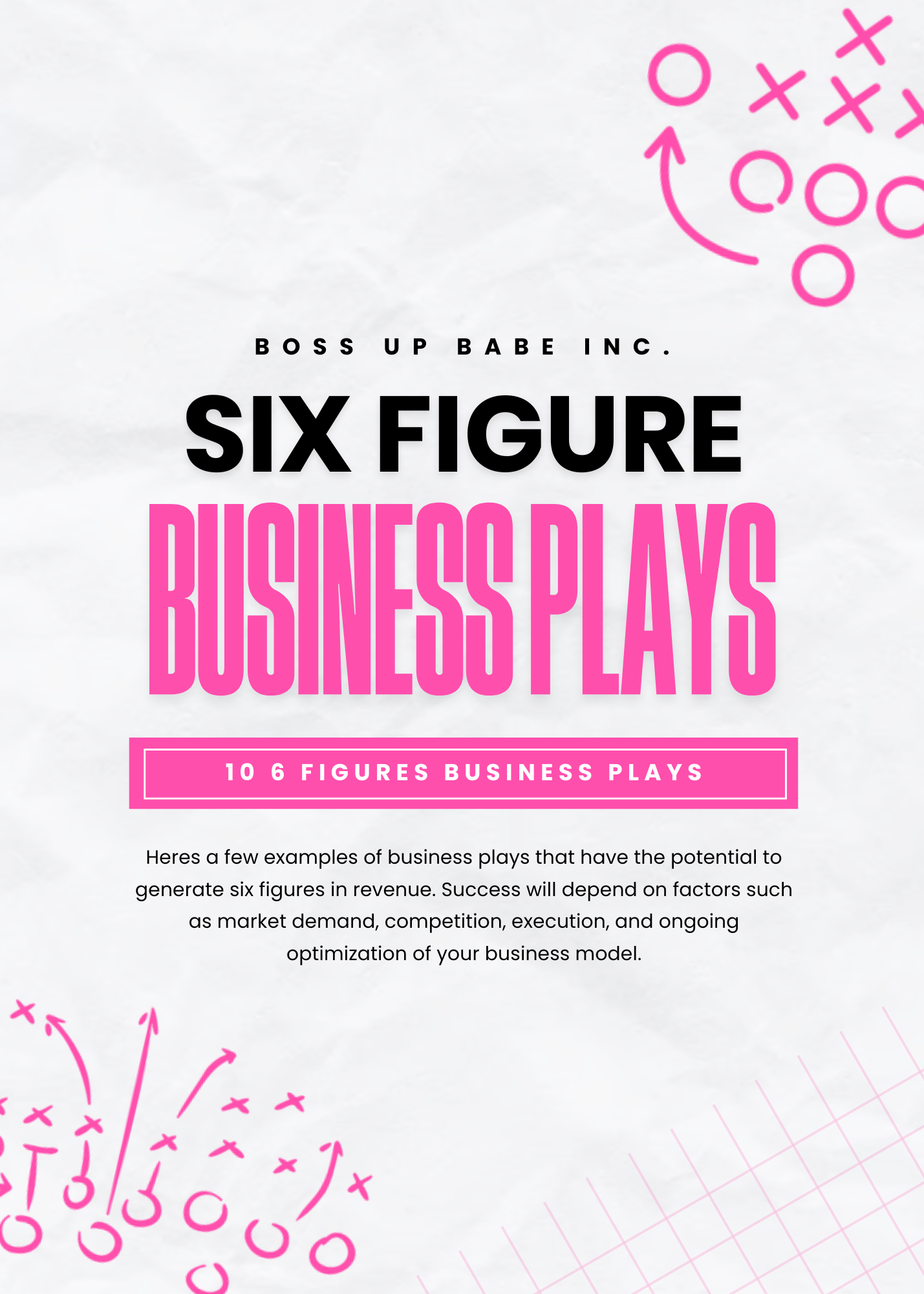 6 Figure Business Plays