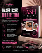 Professional Lash Extension Training Manual - Complete Guide to Classic, Hybrid & Volume Lashes